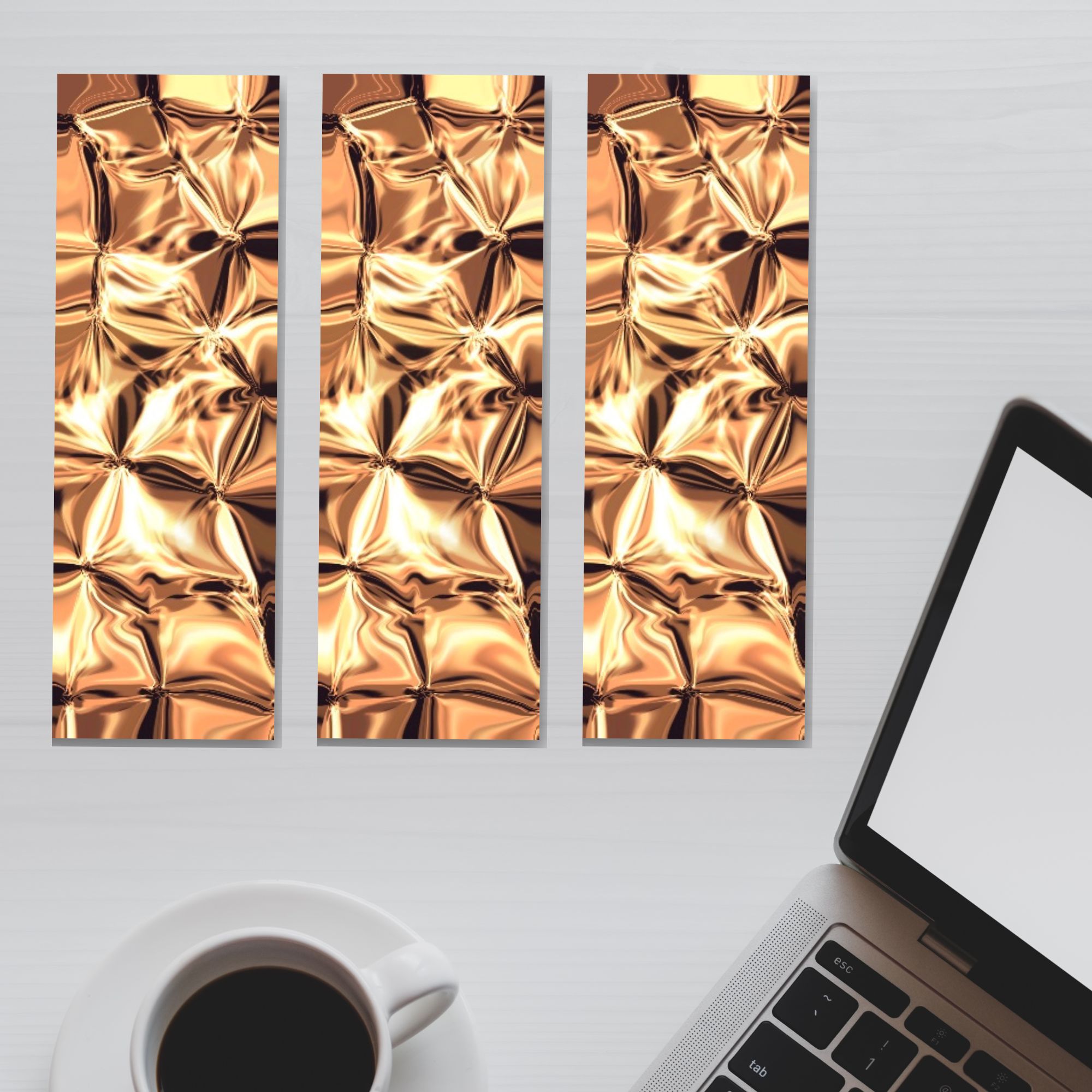 Golden Satin Sheets Bookmark - Image 5