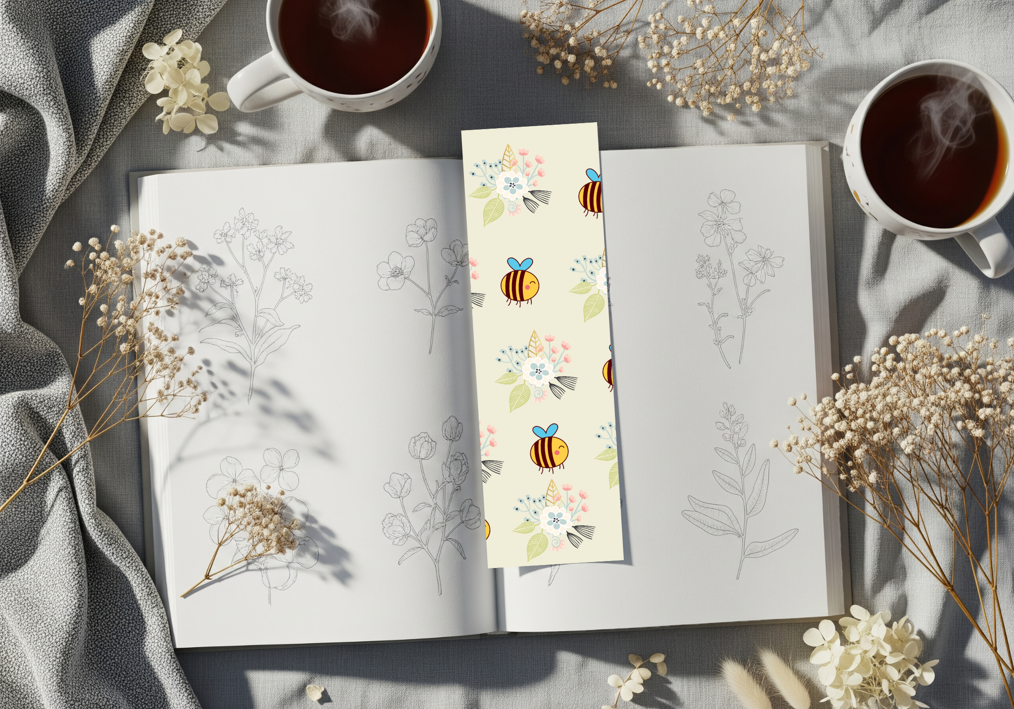 Springtime Blossoms & Bees