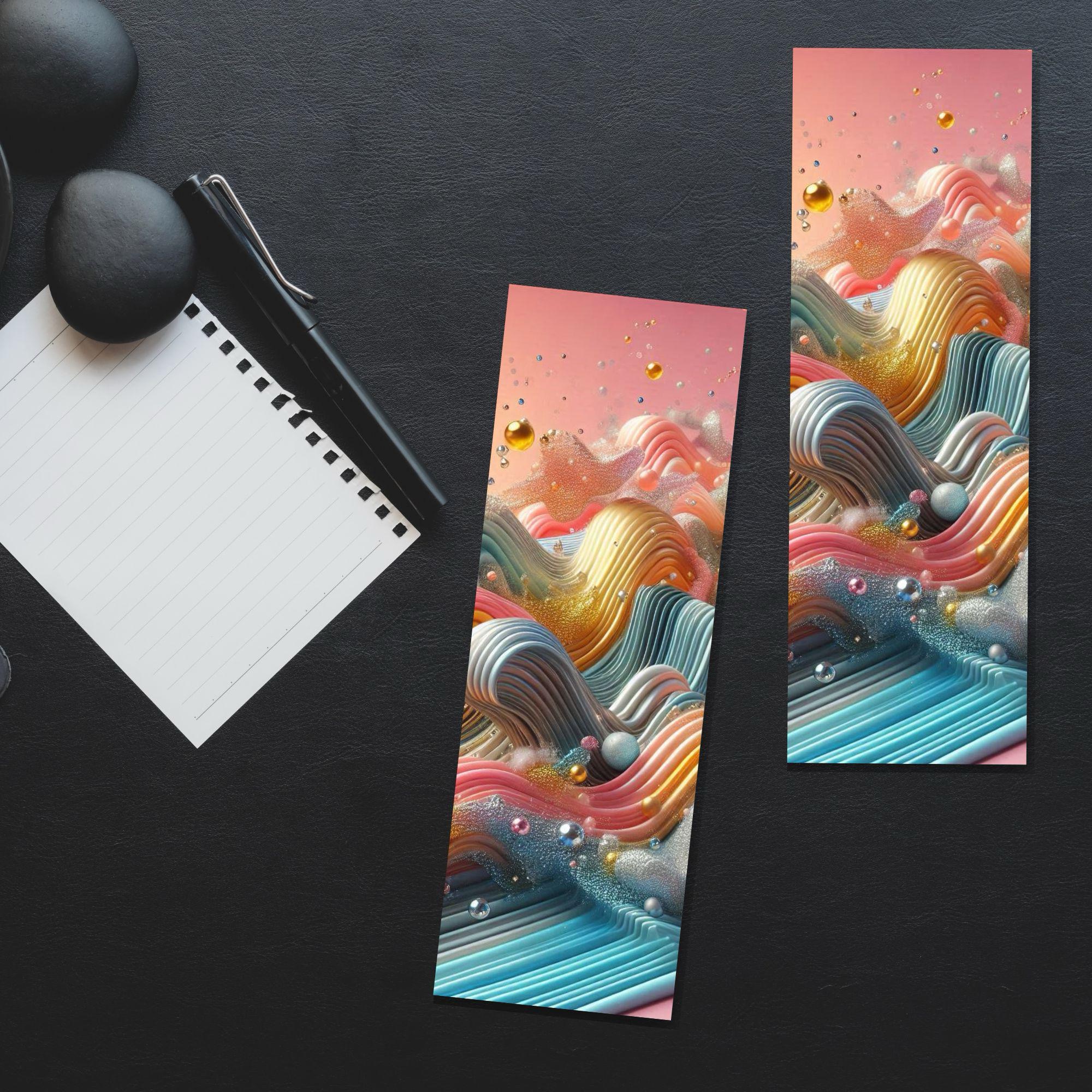 Blush Toffee Swirl Bookmark - Image 5